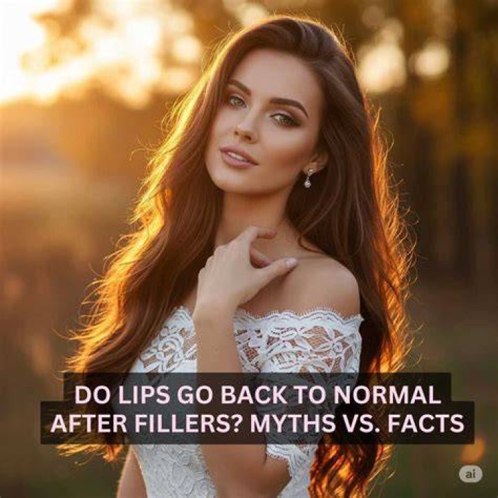 Will lips go back to normal after fillers?