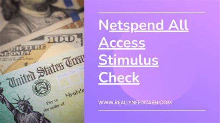 Will my stimulus check come on my netspend card?