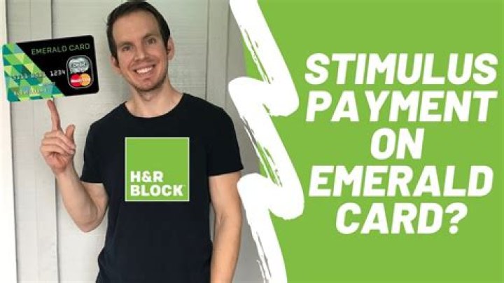 Will the IRS put my stimulus on my emerald card?