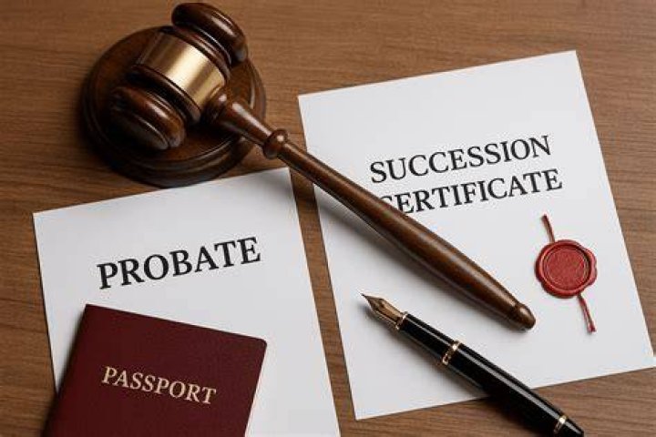 Will with probate or succession certificate?