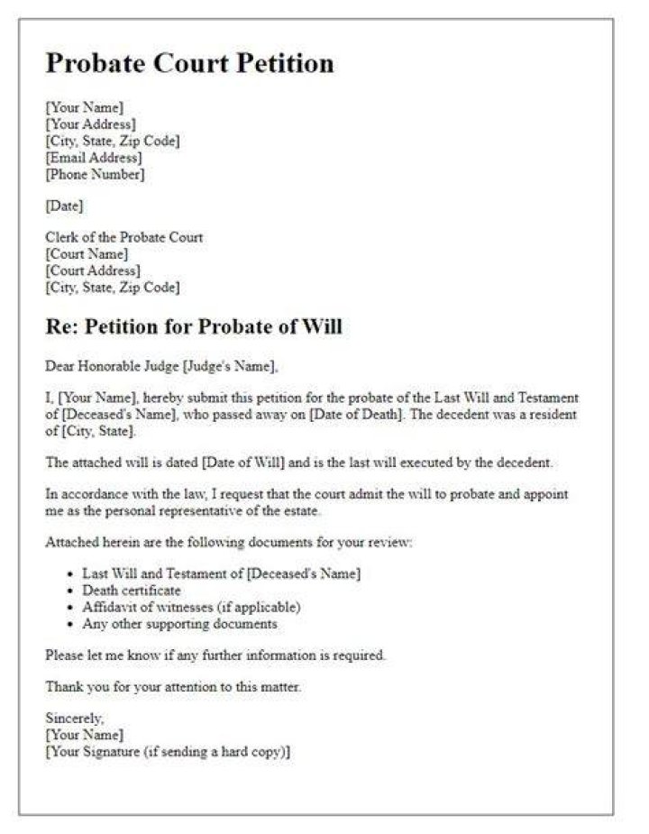 Will with probate order?