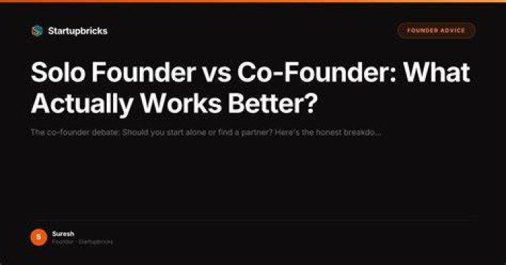 Will you be a solo founder or work with one or more co-founders?
